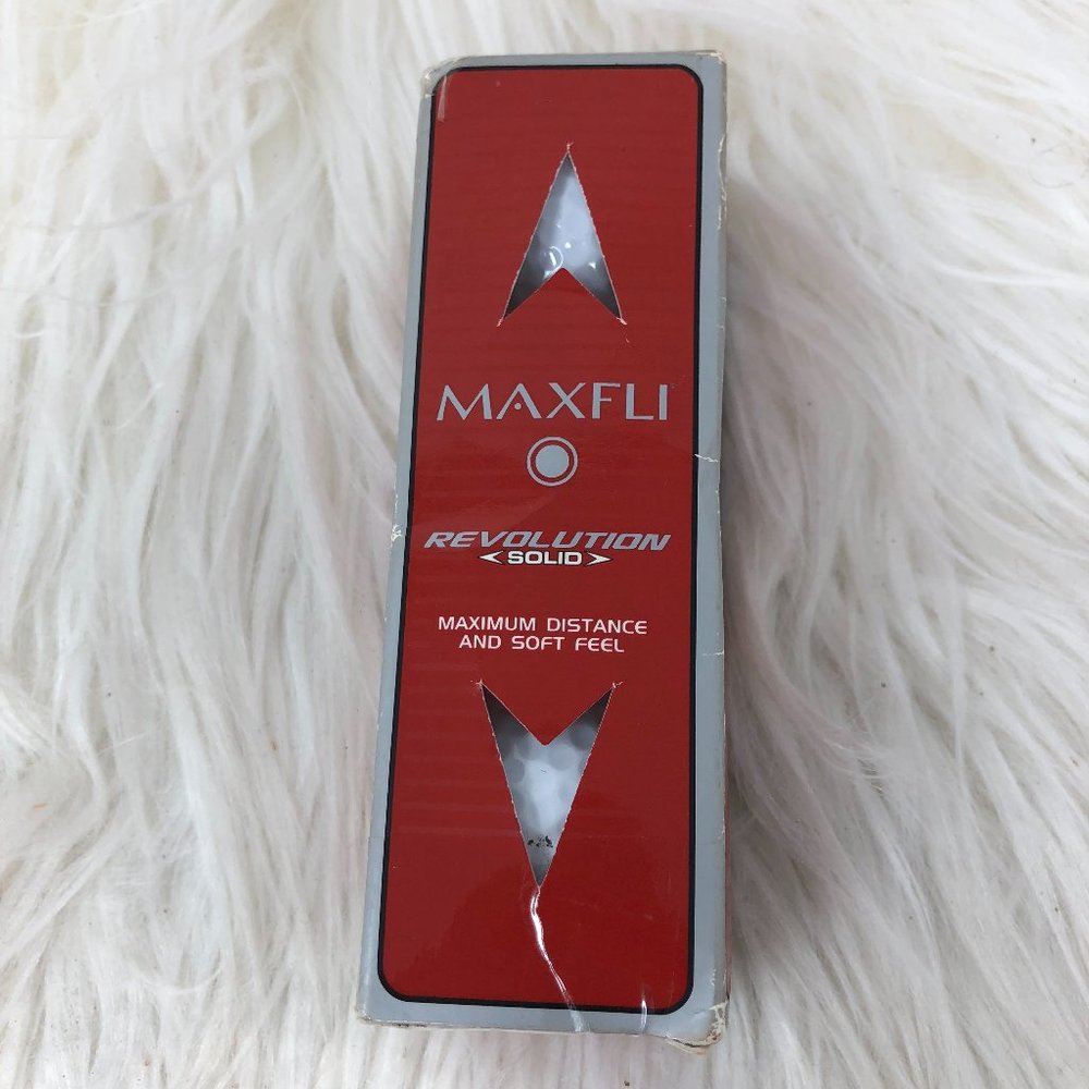 Maxfli Revolution Solid Golf Balls TaylorMade 3 balls